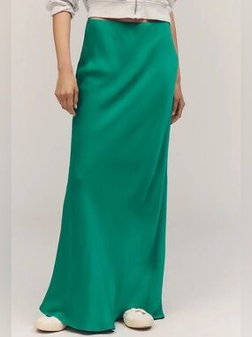 Anthropologie Tilda Maxi Slip Skirt NWT | | Petite Small